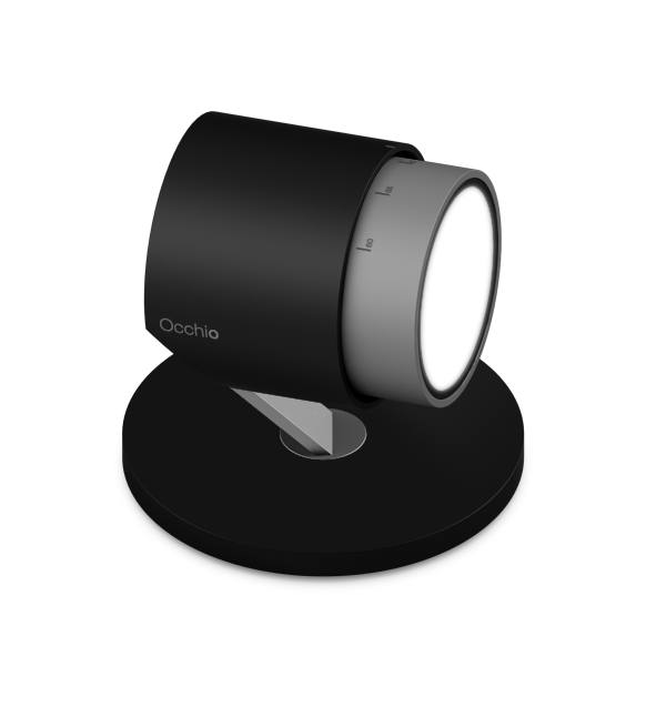 Lui 3d Basso Zoom vloerlamp.  Mat zwart