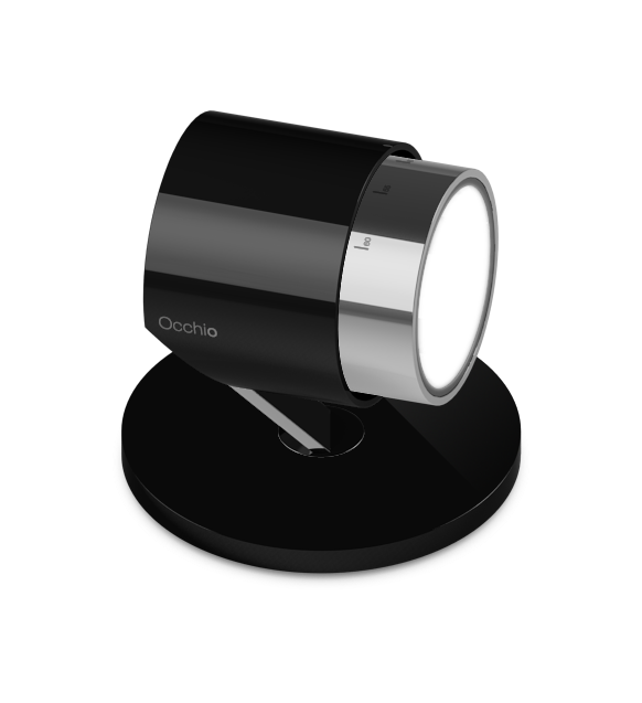 Lui 3d Basso Zoom vloerlamp.  Mat zwart