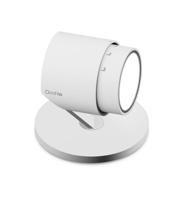 Lui 3d Basso Zoom vloerlamp.  Mat wit