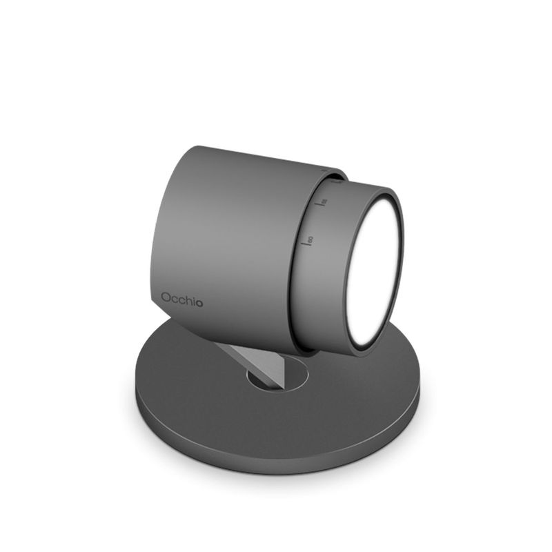 Lui 3d Basso Zoom vloerlamp.  Mat chroom