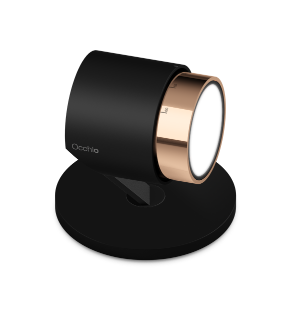 Lui 3d Basso Zoom vloerlamp.  Mat zwart