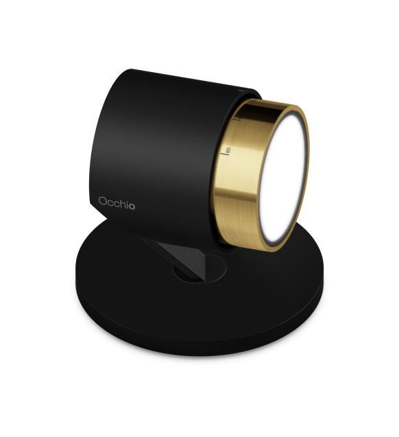Lui 3d Basso Zoom vloerlamp.  Mat zwart