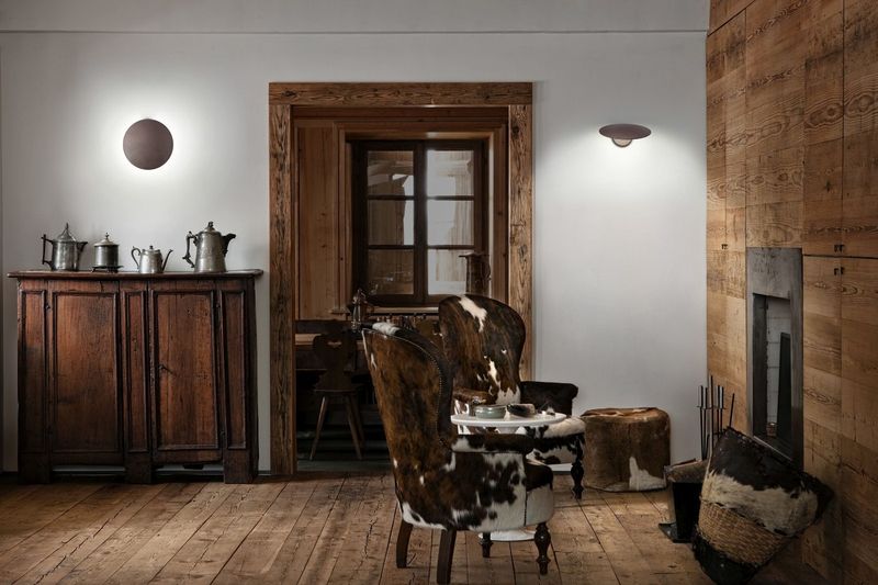 Puzzle Round wandlamp