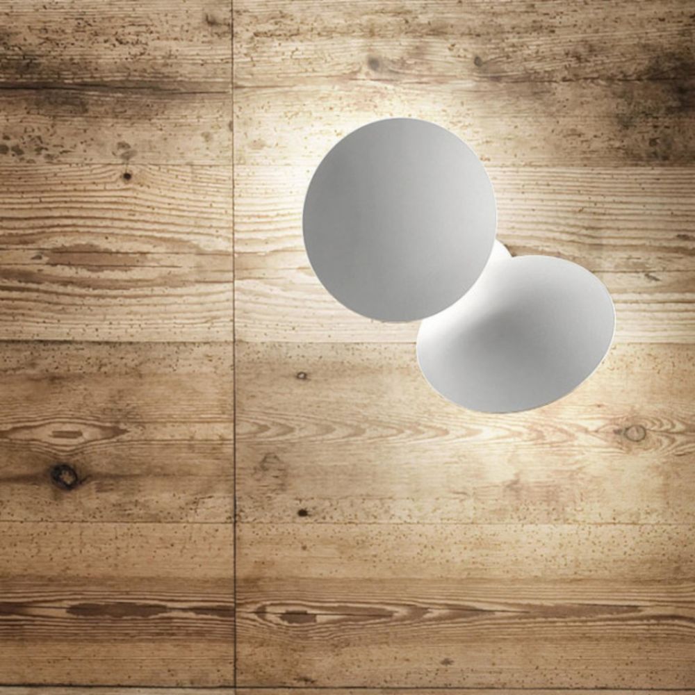 Puzzle Round Double wandlamp 