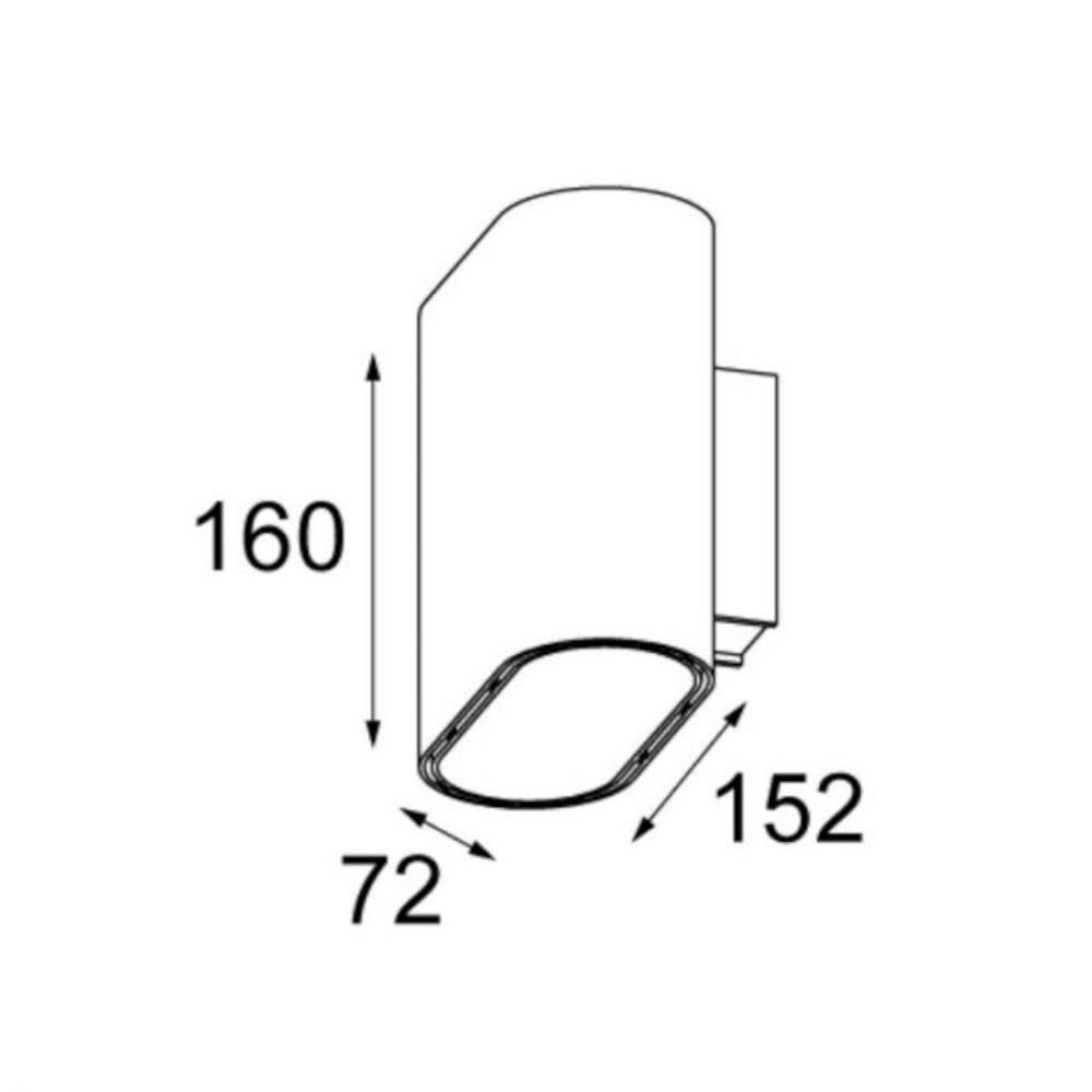 Duell Wall IP44 wandlamp 
