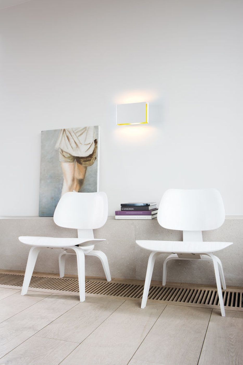 Split large wandlamp 