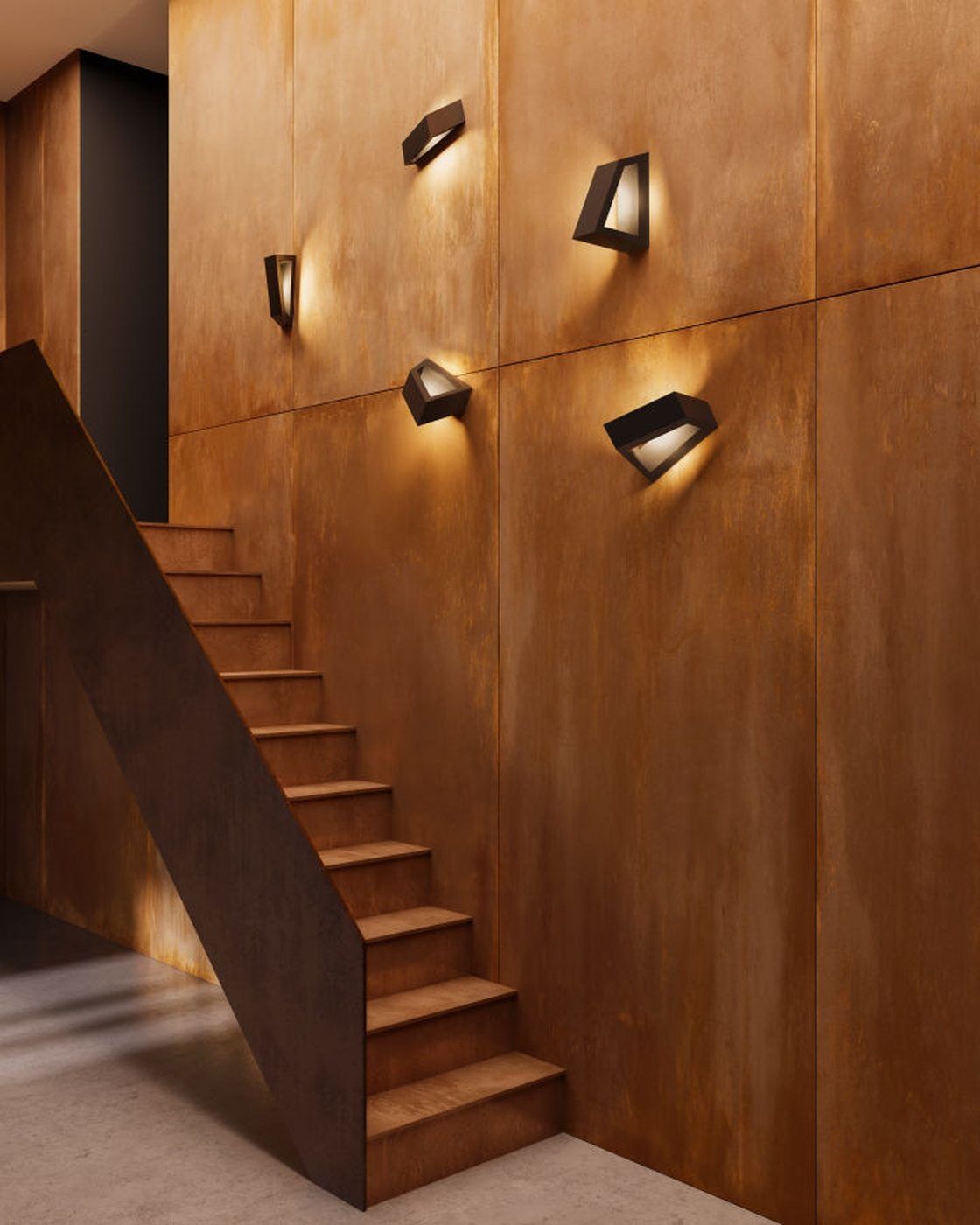 Bold wandlamp