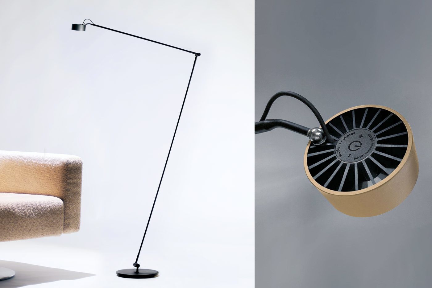 Basica 936 Task led vloerlamp  