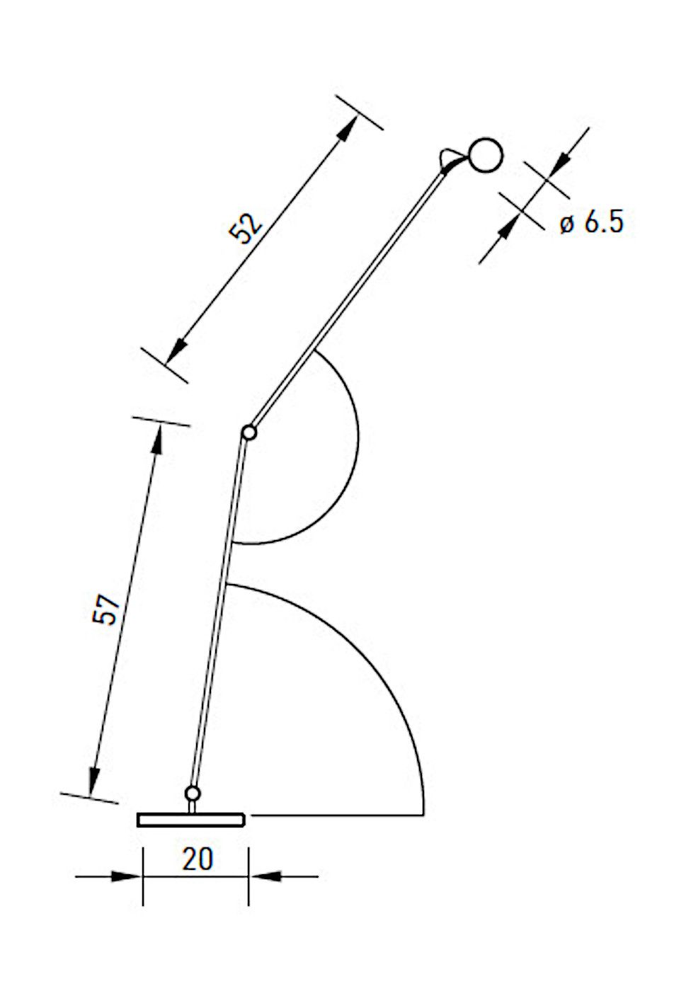 Basica 936 Desktop led tafellamp