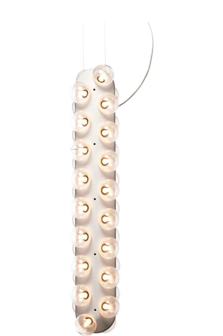 Prop Light Suspended Double Vertical hanglamp  