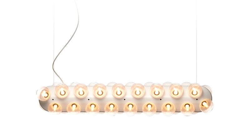 Prop Light Suspended Double Horizontal hanglamp  