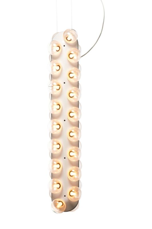 Prop Light Suspended Double Vertical hanglamp  