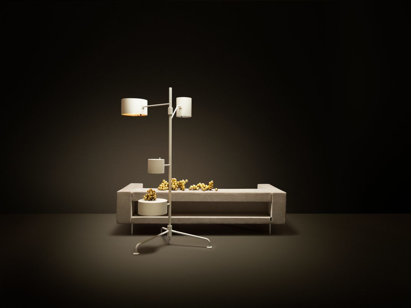 Statistocrat Floor Lamp vloerlamp