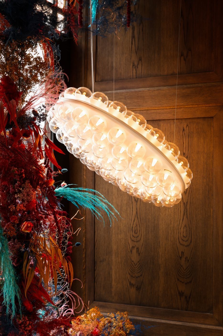 Prop Light Suspended Round Double hanglamp 