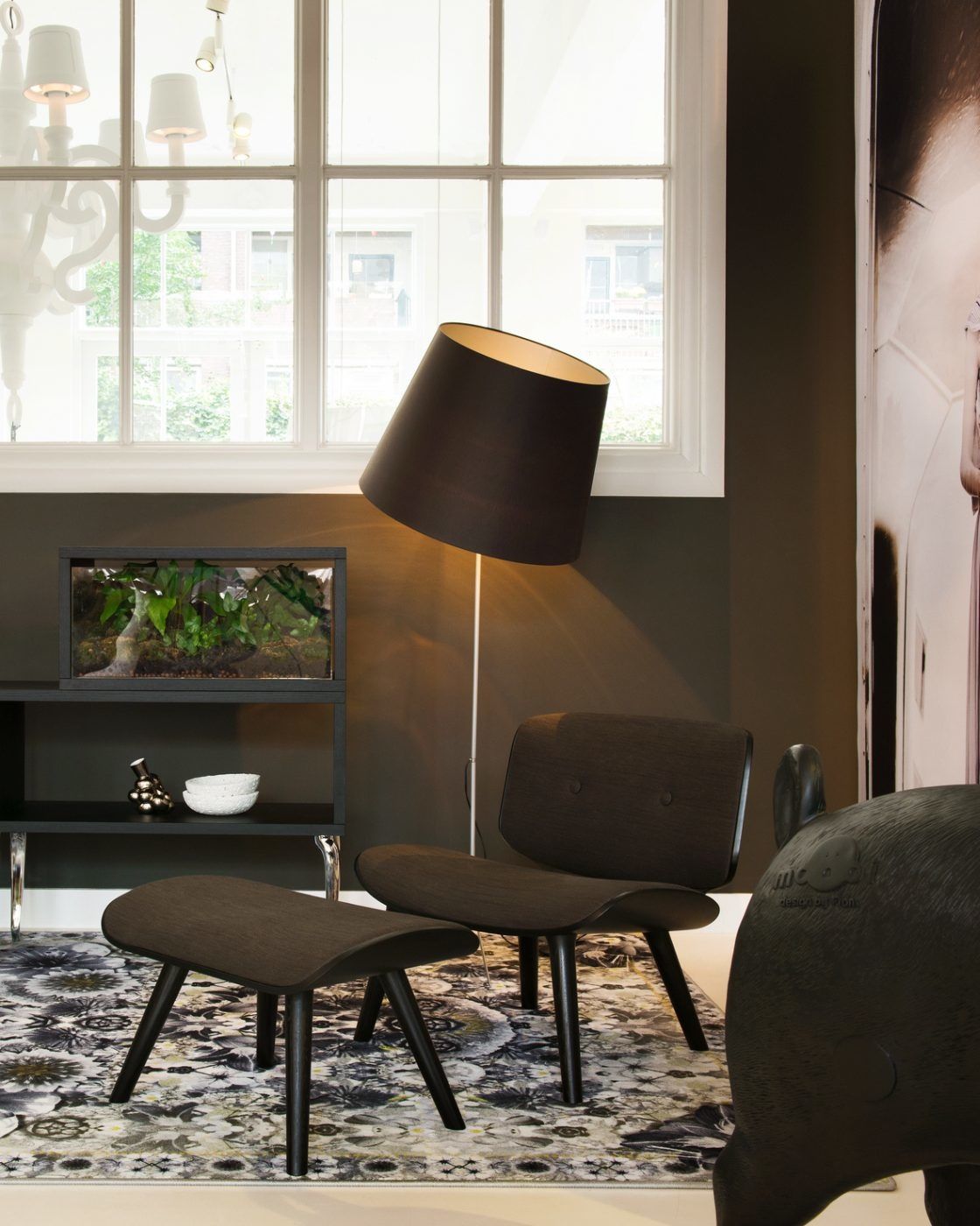 Double Shade vloerlamp