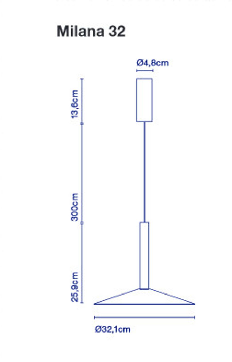Milana 47 hanglamp 