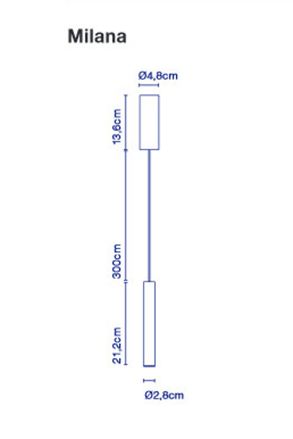 Milana hanglamp