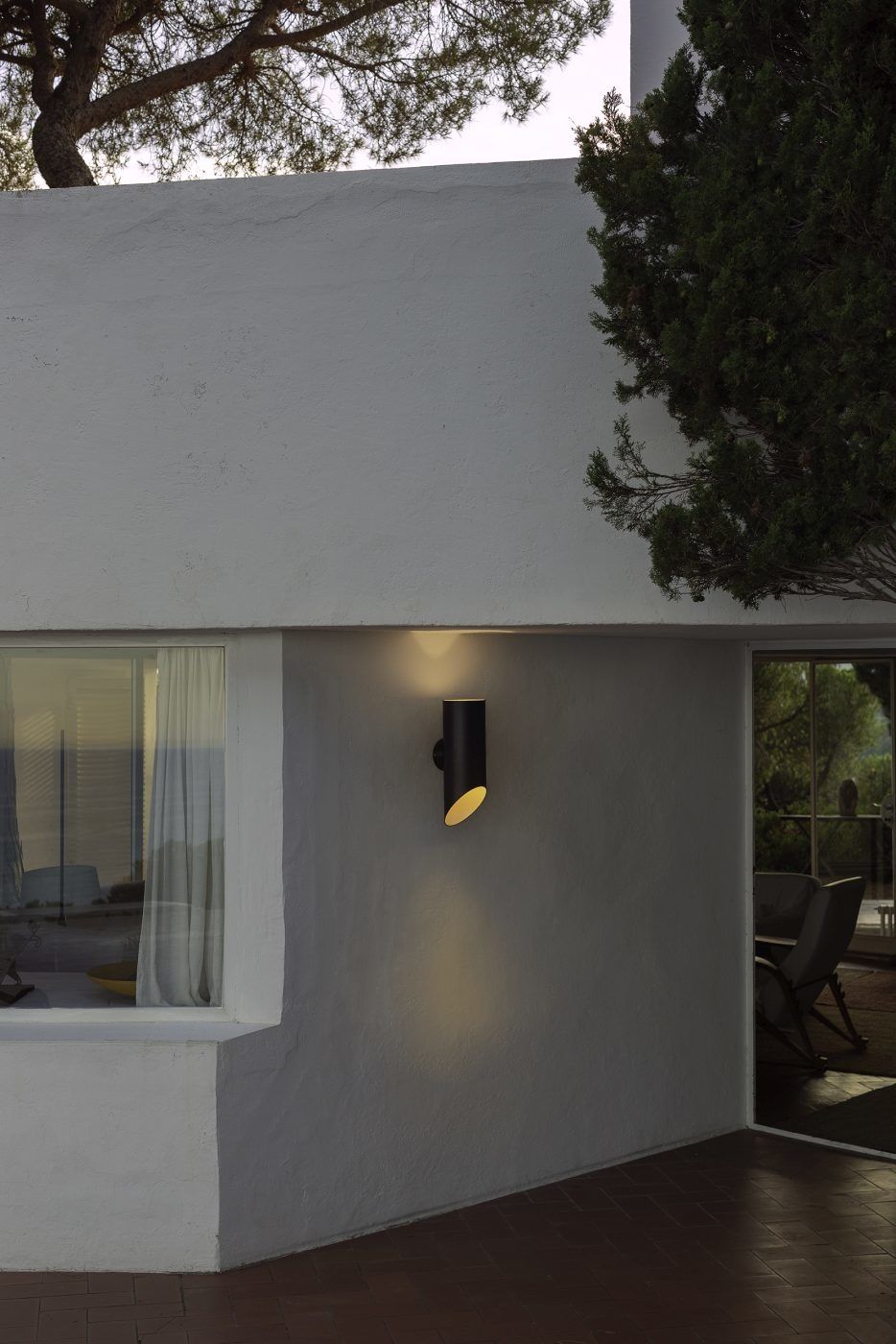 Elipse A wandlamp buiten