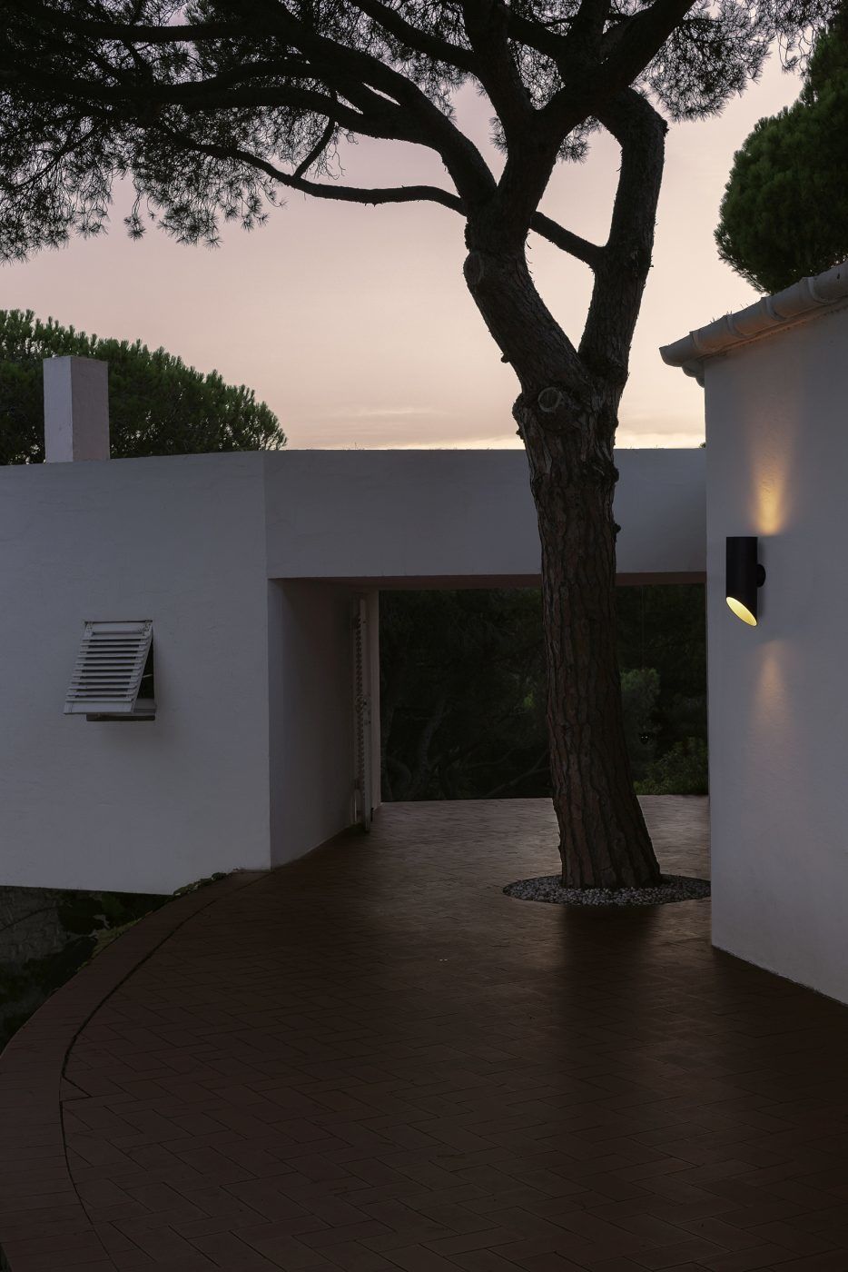 Elipse A wandlamp buiten