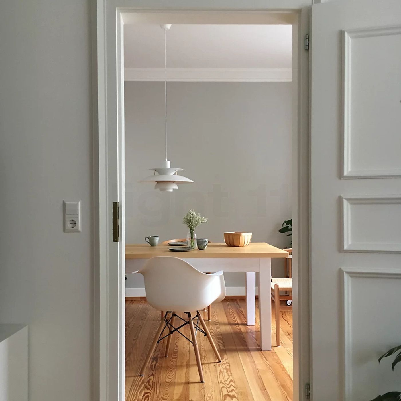 PH 5 hanglamp. Monochrome White
