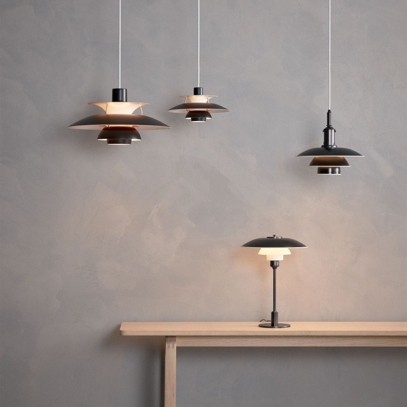PH 5 hanglamp. Monochrome Black
