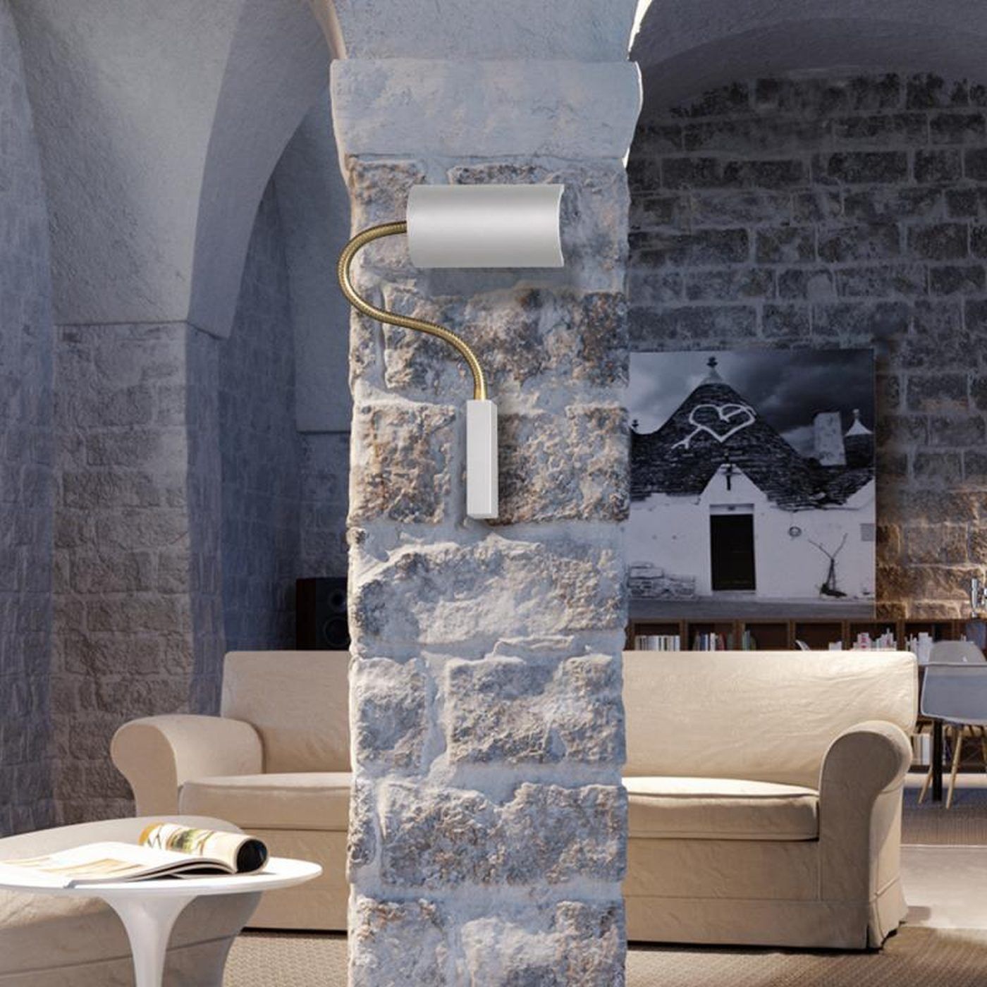 U.W Flex wandlamp