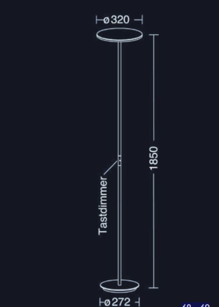 Plano vloerlamp