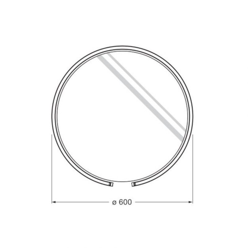 Mito Sfera corda 60 wandlamp  