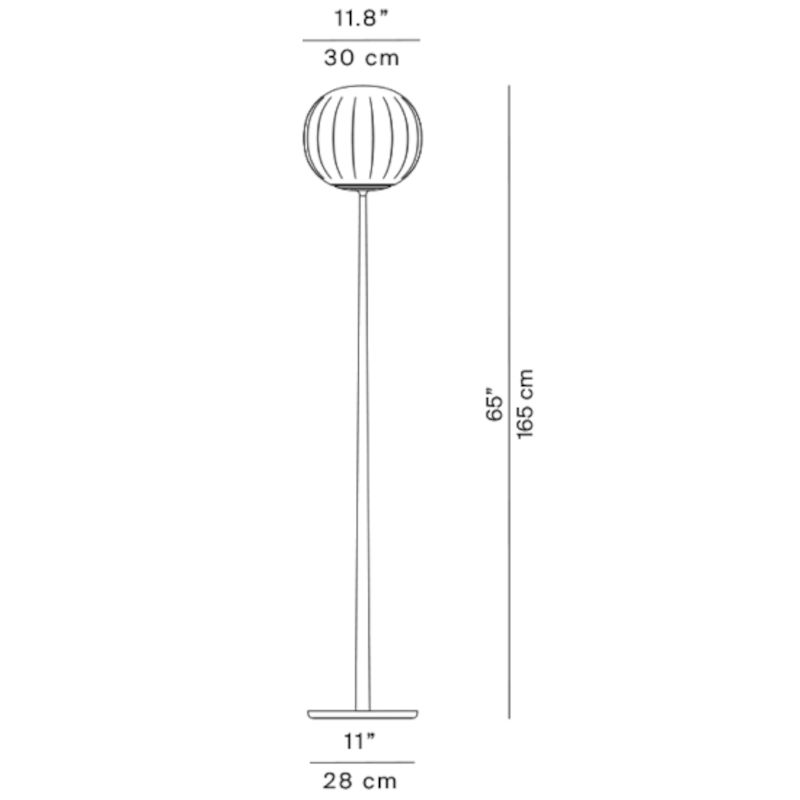 Lita vloerlamp 30 cm