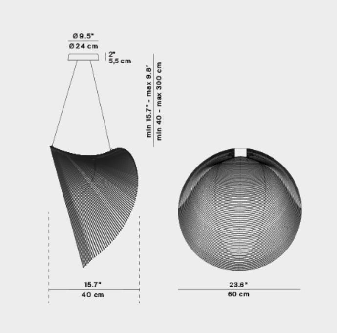 Illan hanglamp 100 cm    