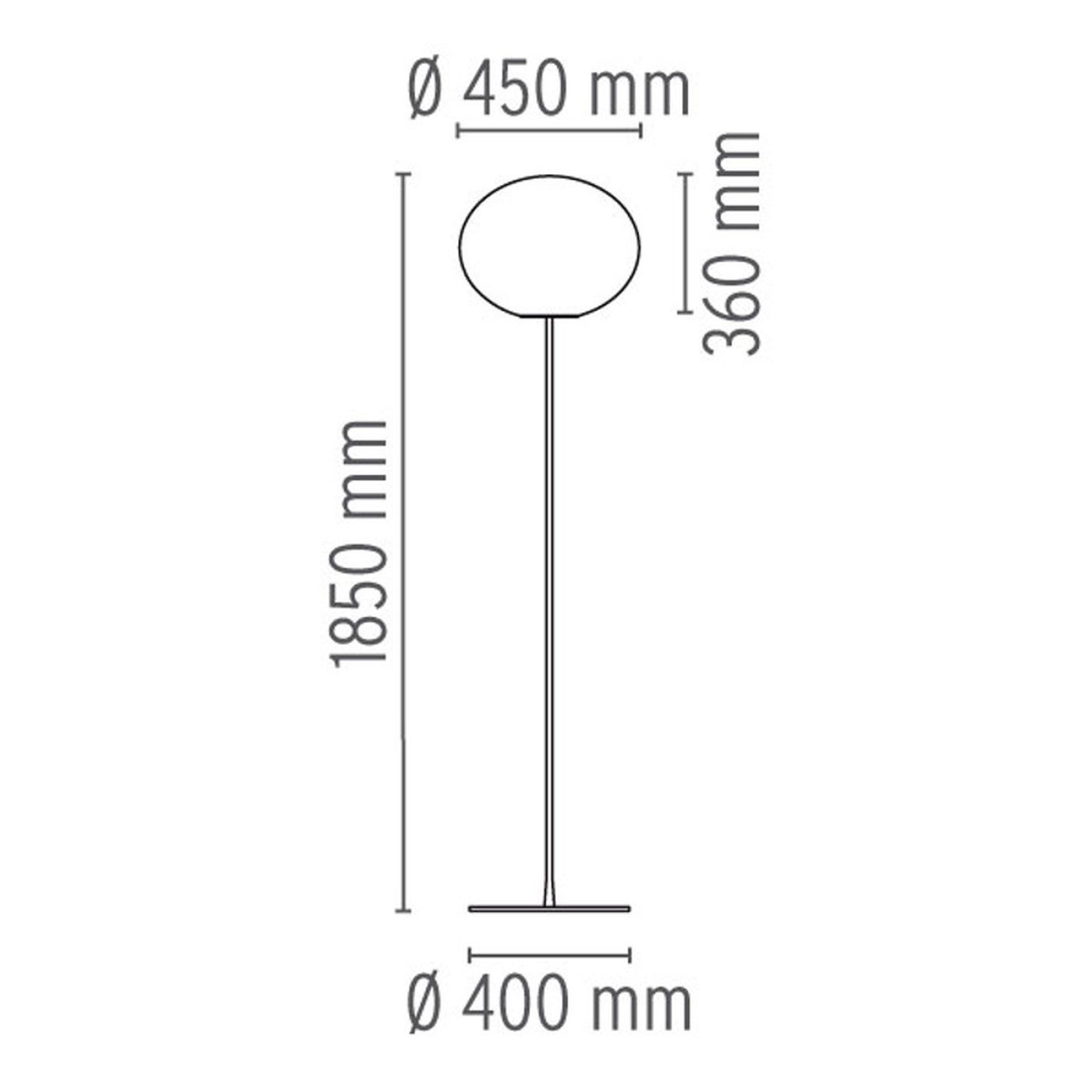 Glo-Ball F3 vloerlamp  