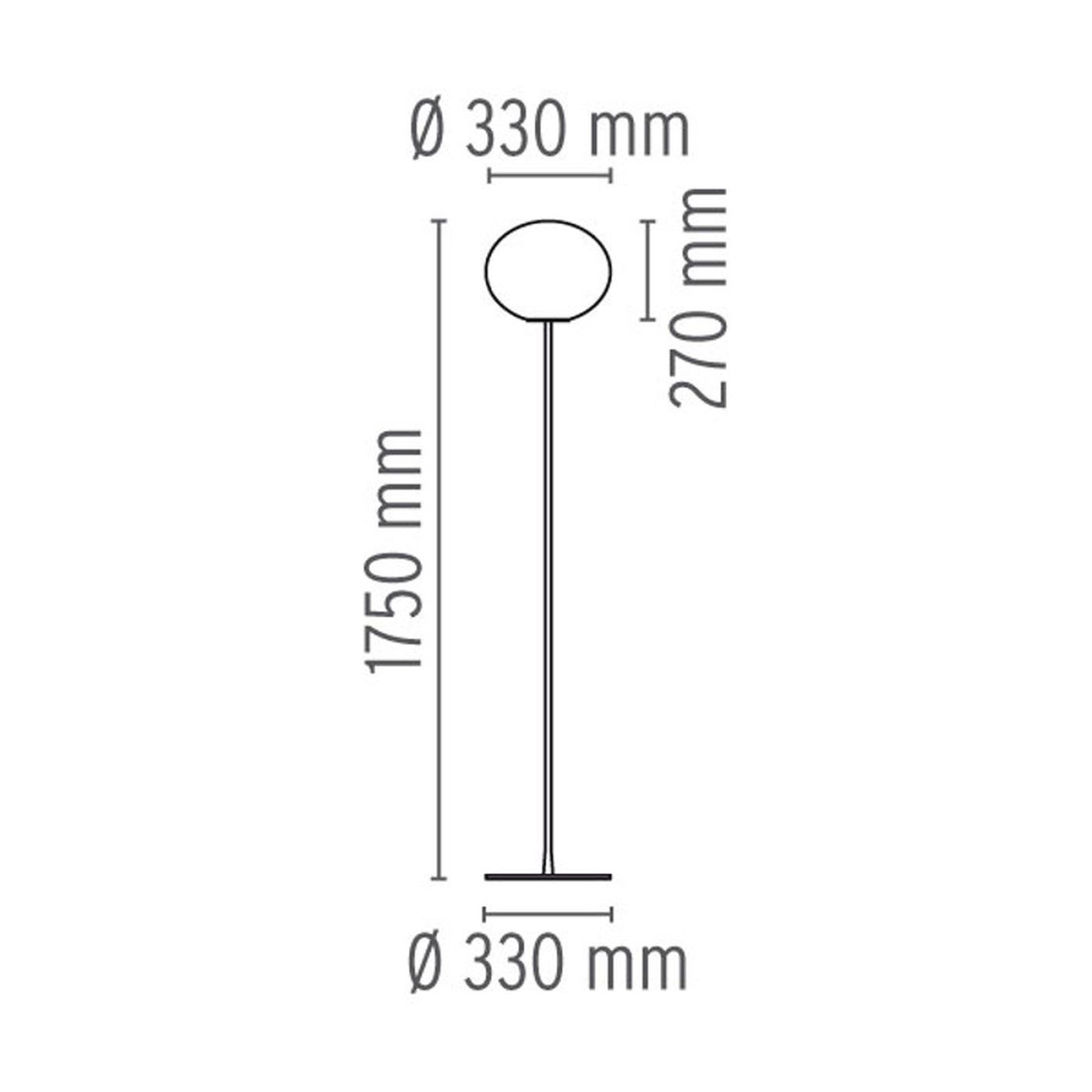 Glo-Ball F2 vloerlamp 