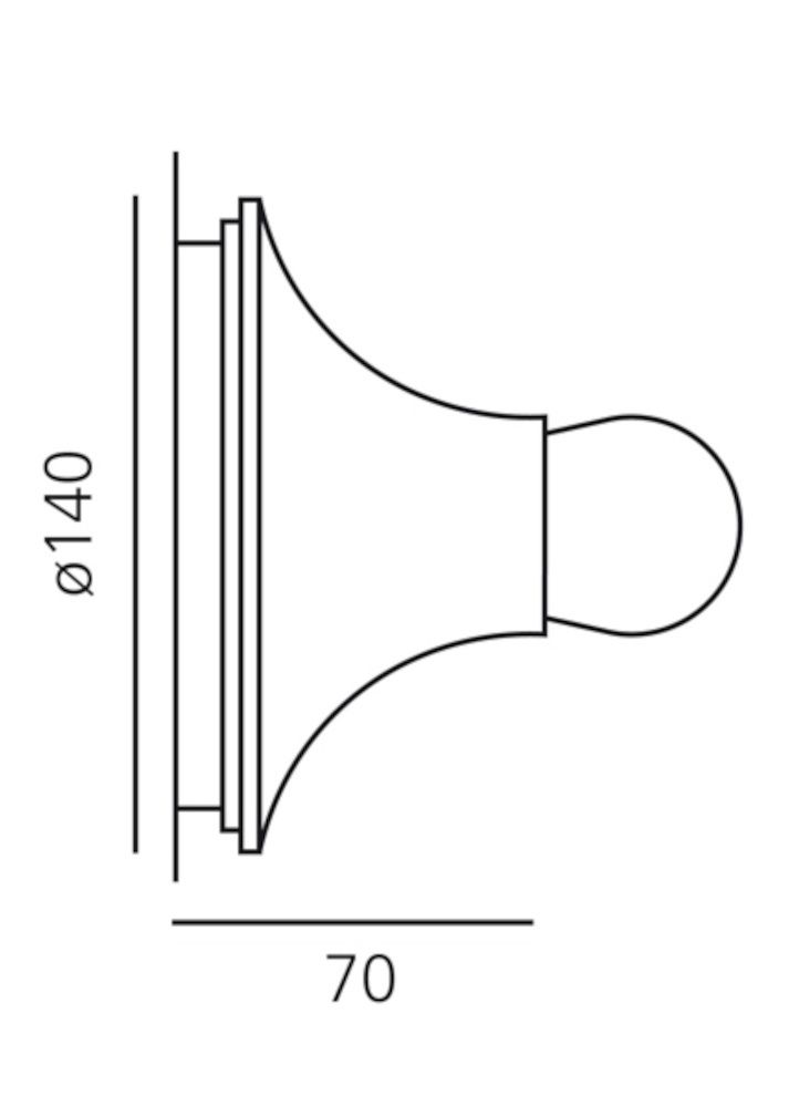 Teti wand/plafondlamp