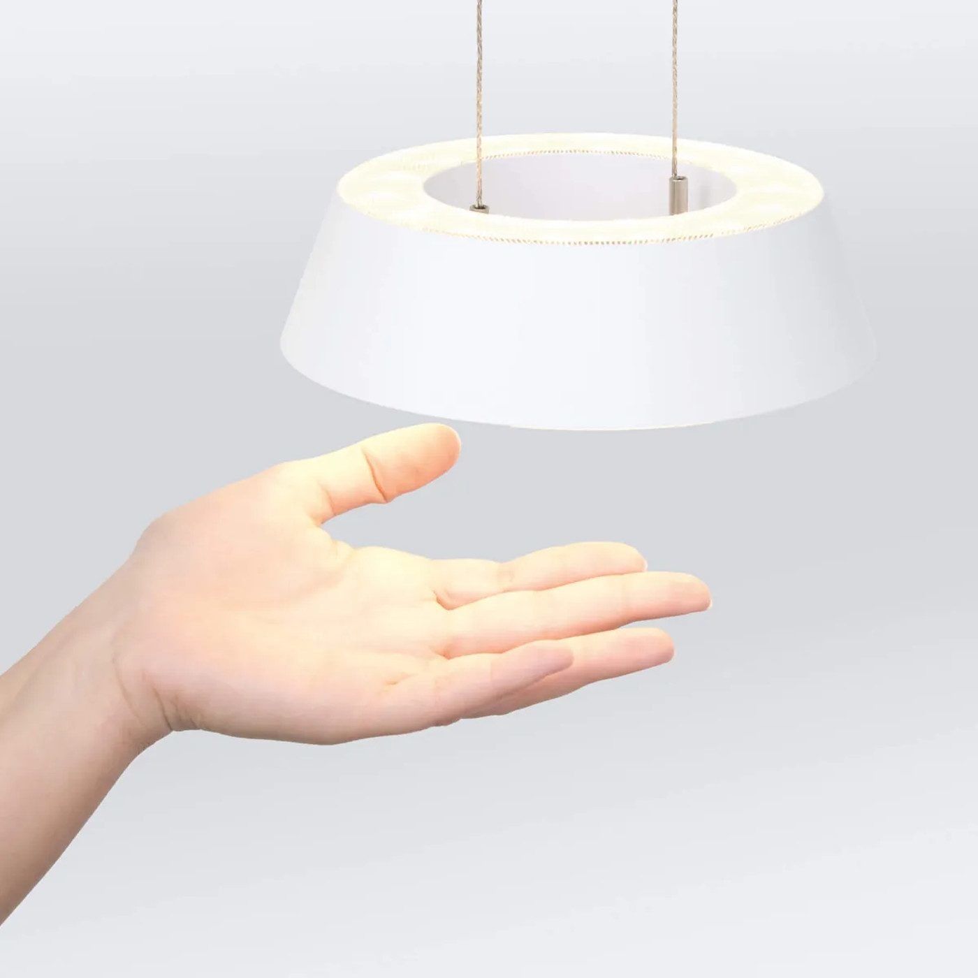 Glance hanglamp drievoudig met  hoogte verstelling  