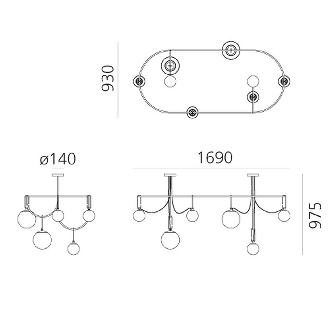 nh S5 eliptic hanglamp 