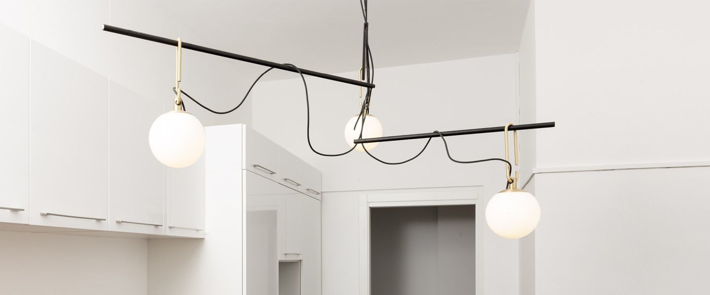 nh S3  2 arms hanglamp