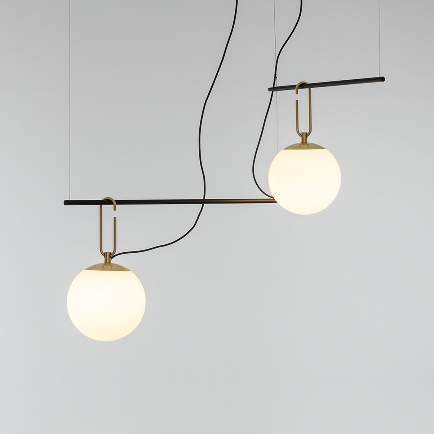 nh S3  2 arms hanglamp