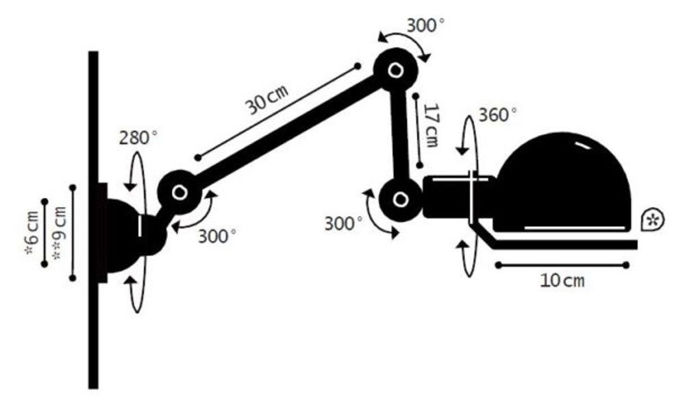 Signal SI371 wandlamp  