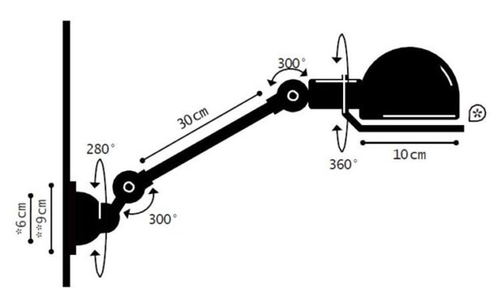 Signal SI301 wandlamp 