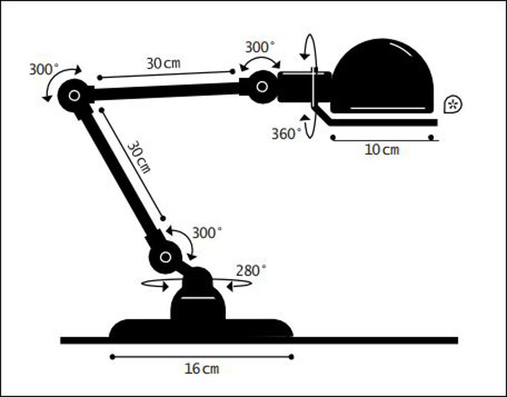 Signal SI333 tafellamp  