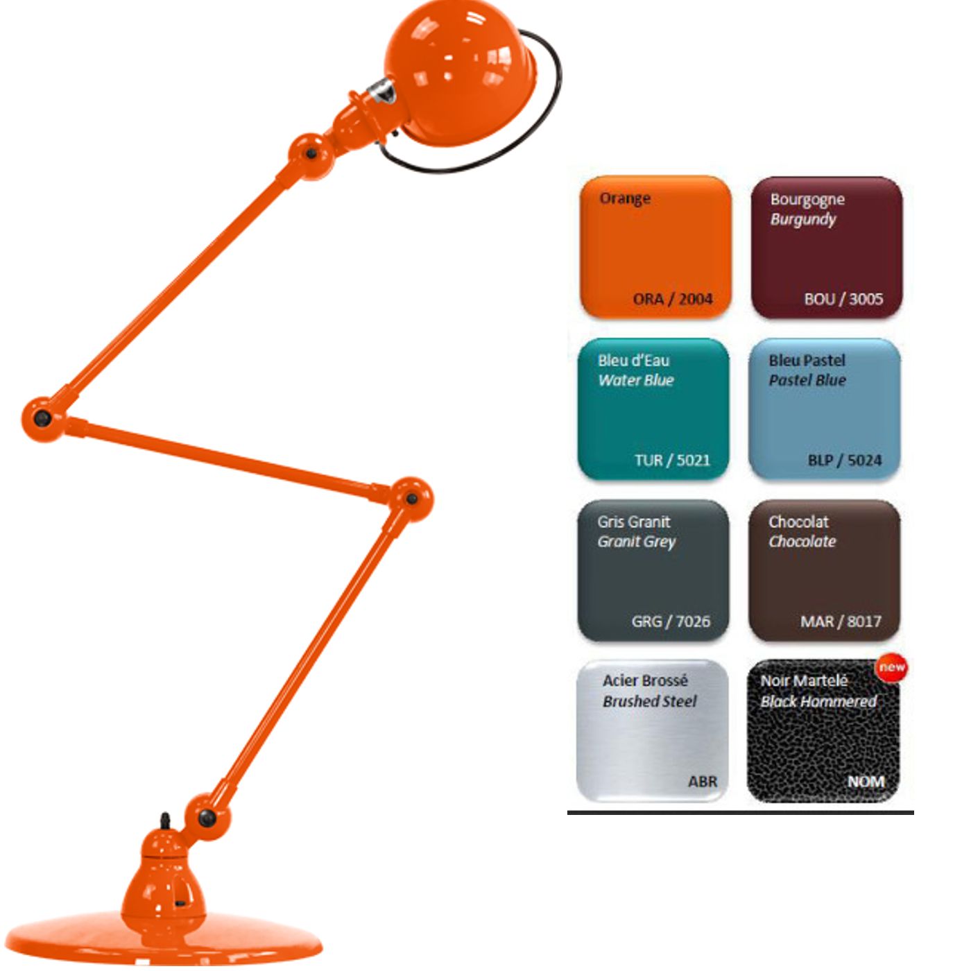 Loft D9403 vloerlamp  