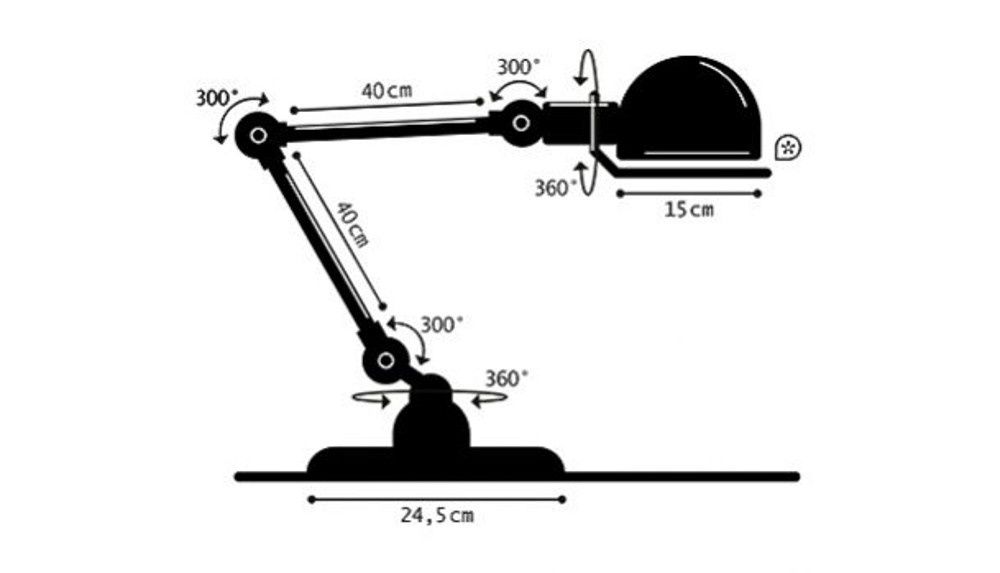 Loft D6440 tafellamp  