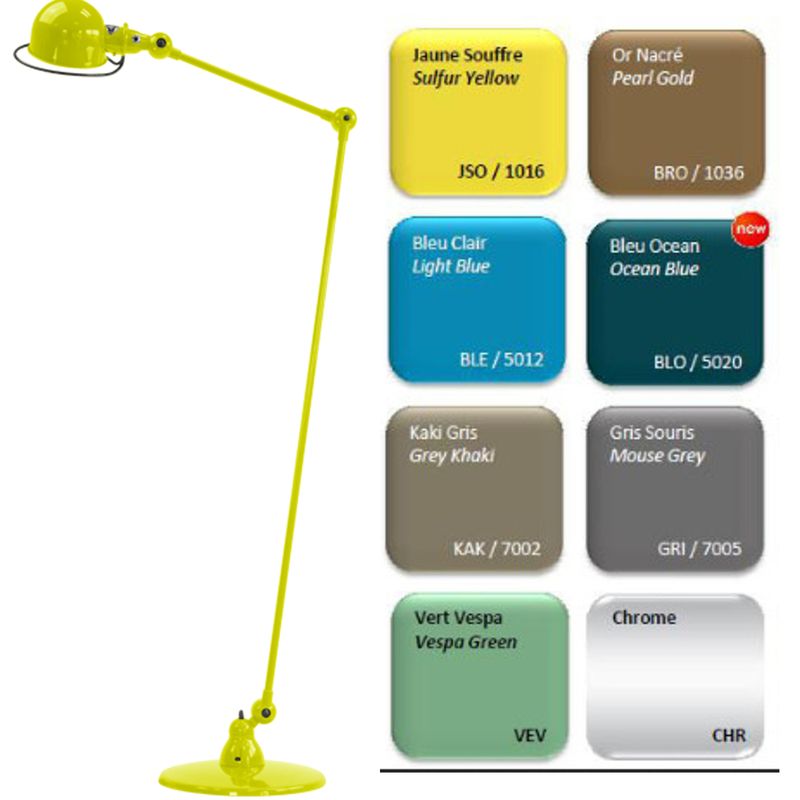 Loft D1240 vloerlamp  