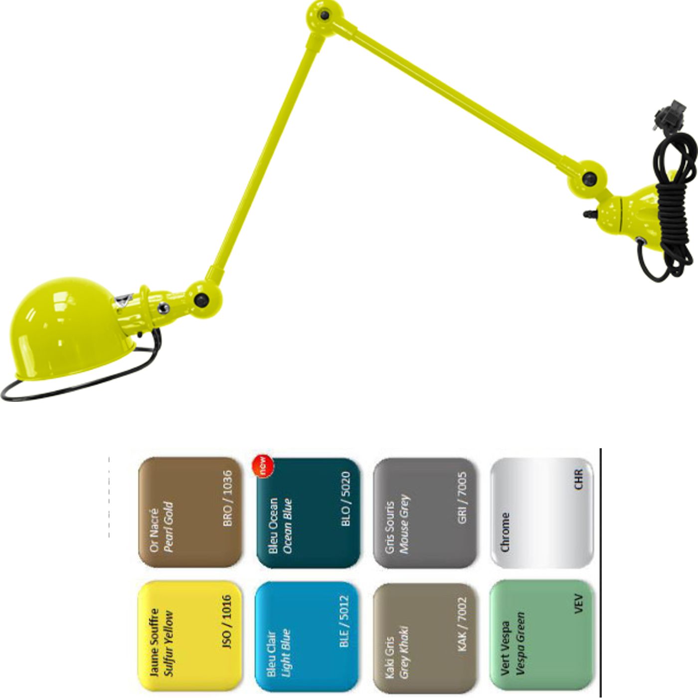 Loft D4401 CS wandlamp  