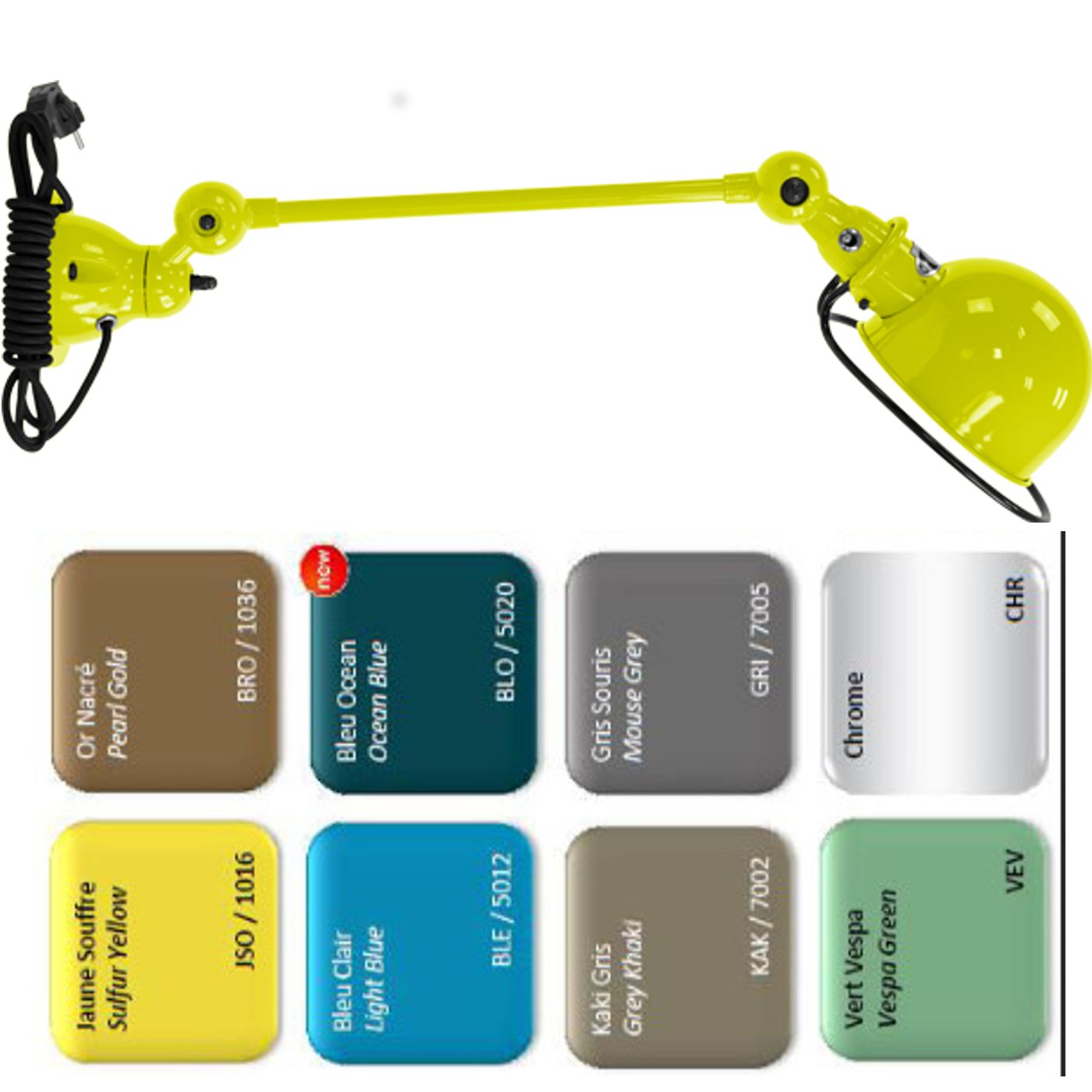 Loft D4001 CS wandlamp 