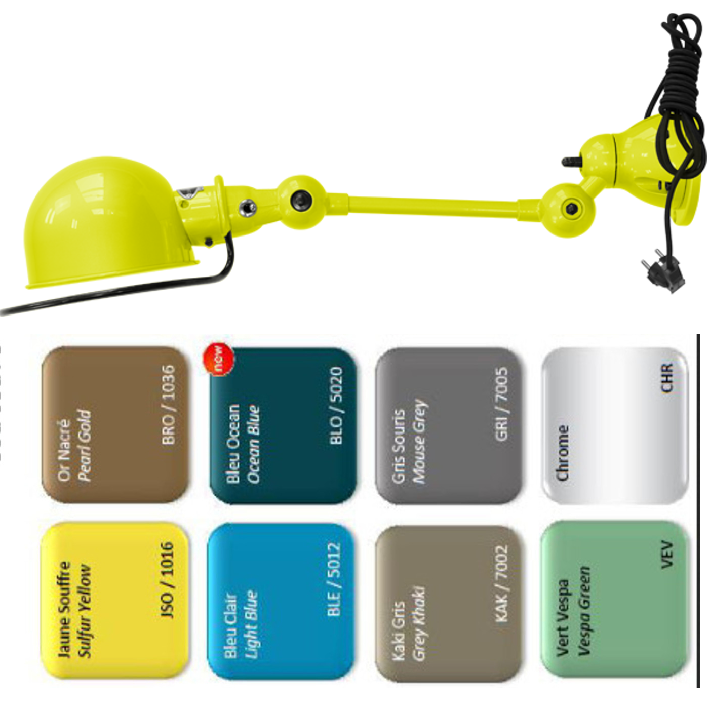 Loft D2501 CS wandlamp  