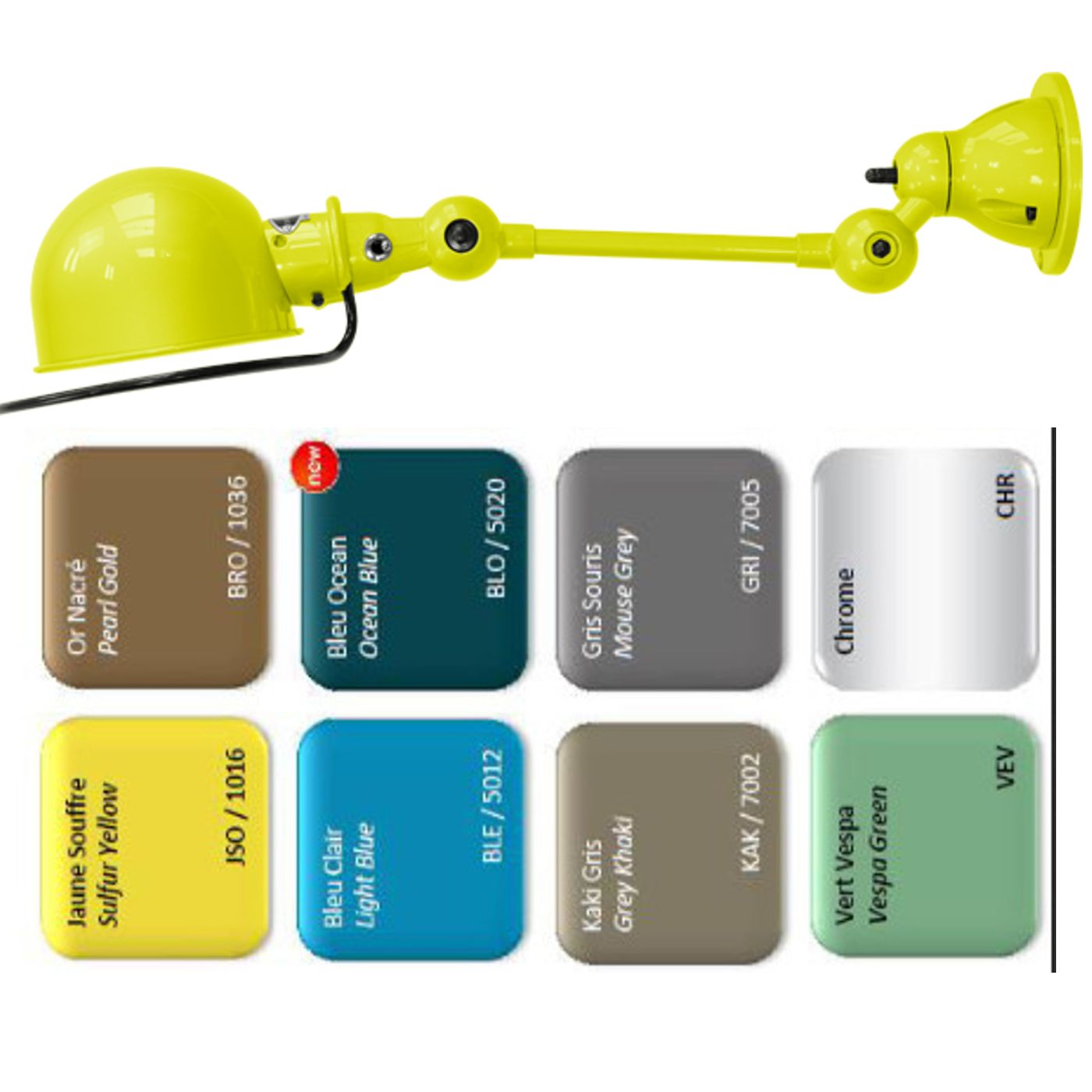 Loft D2501 wandlamp  