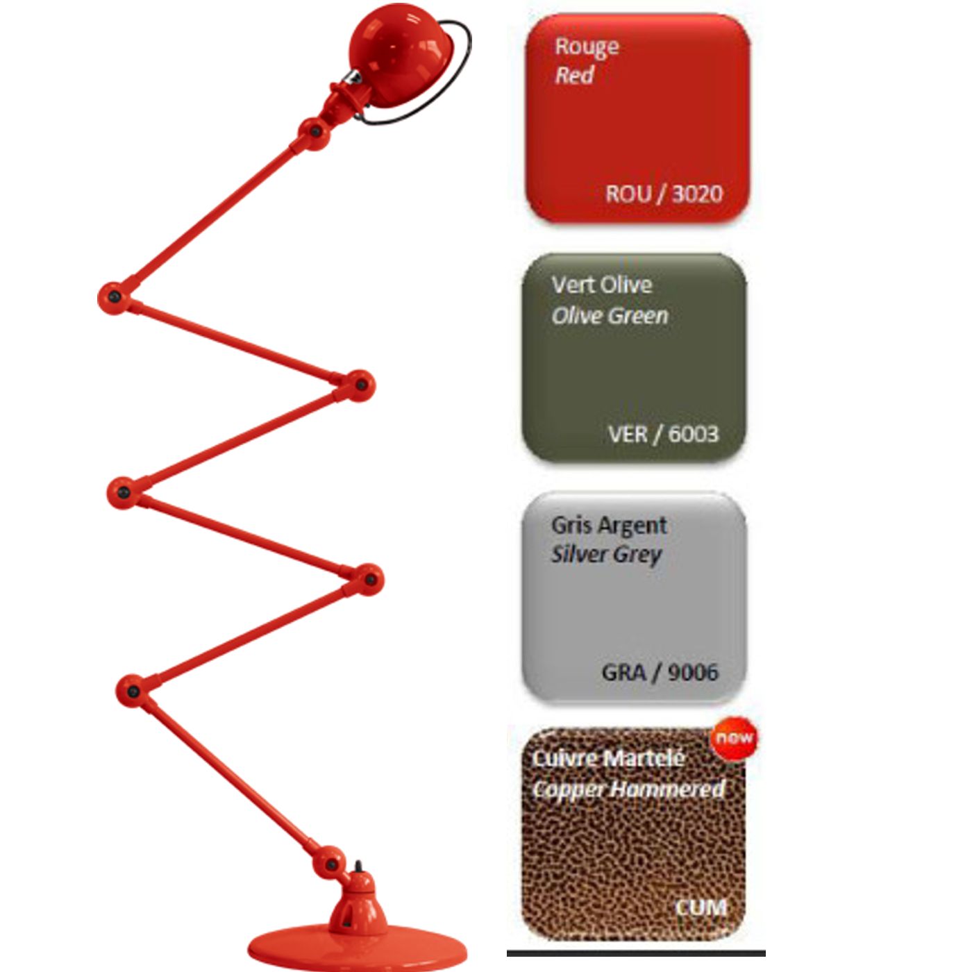 Loft D9406 vloerlamp 