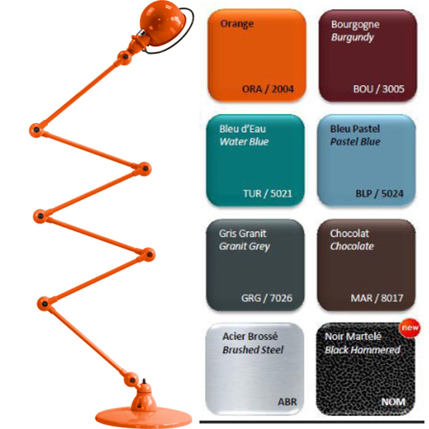 Loft D9406 vloerlamp 