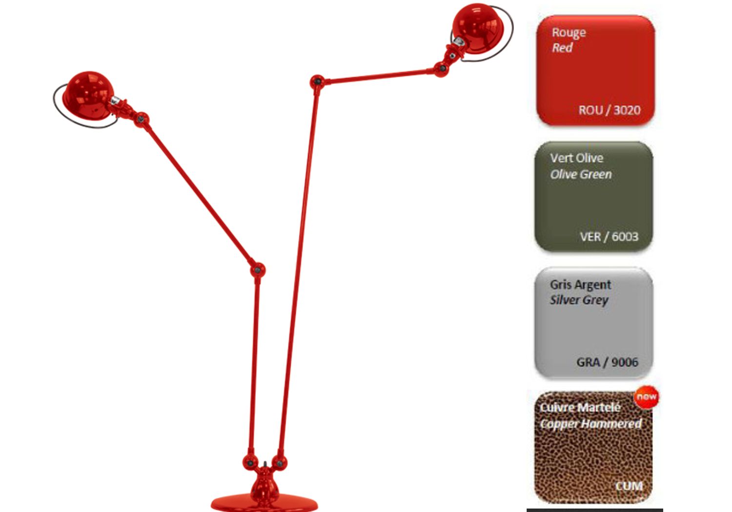 Loft D7460 vloerlamp
